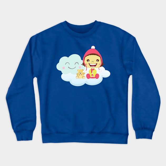 Happy Baby Crewneck Sweatshirt by After Daylight Project